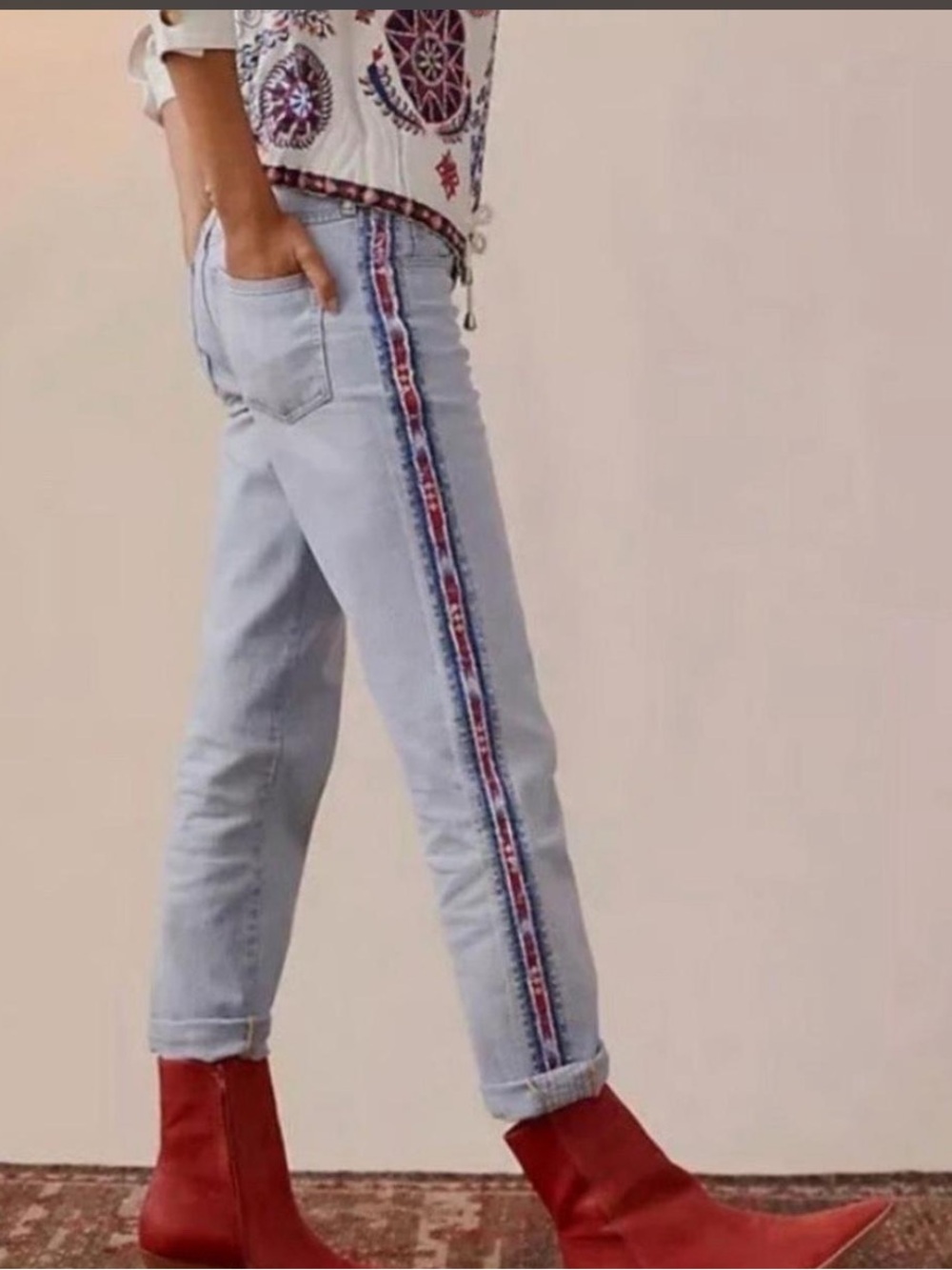 Pilcro Light Blue Denim Jeans